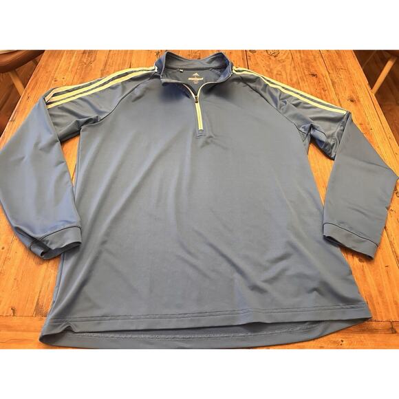 Adidas Golf 1/4 Quarter Zip Pullover Men’s Size Large Athleisure Shirt Sweater - Picture 1 of 12